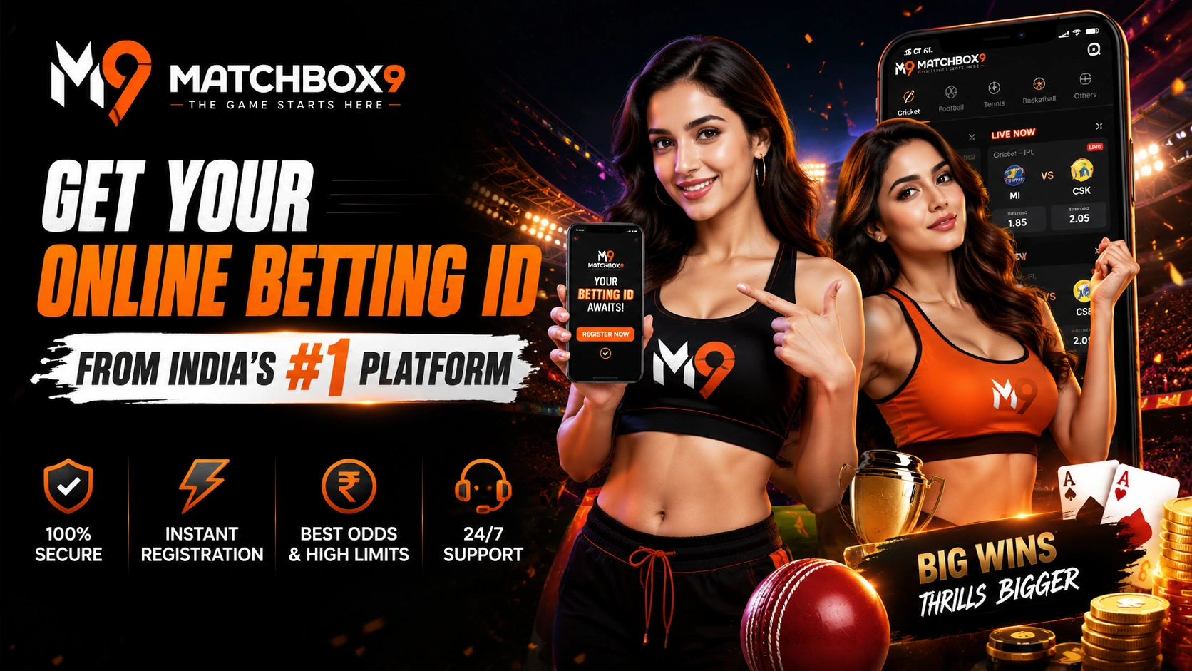 Matchbox9 – Get Your Betting ID | India's #1 Platform